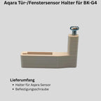 Detailansicht Aqara Tür-/Fenster-Sensor Halter aus 3D-Druck